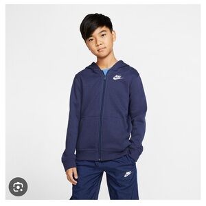 Nike Sportswear Club Kids Full Zip Hoodie